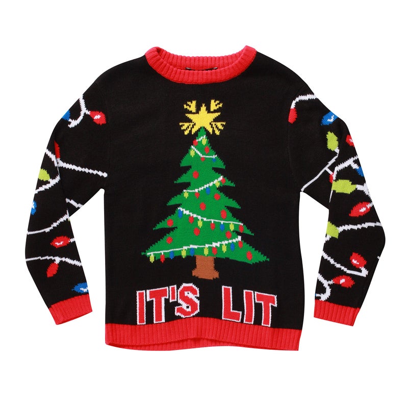 #followme Ugly Christmas Sweaters for Boys 68702-356-14-16 - Image 1